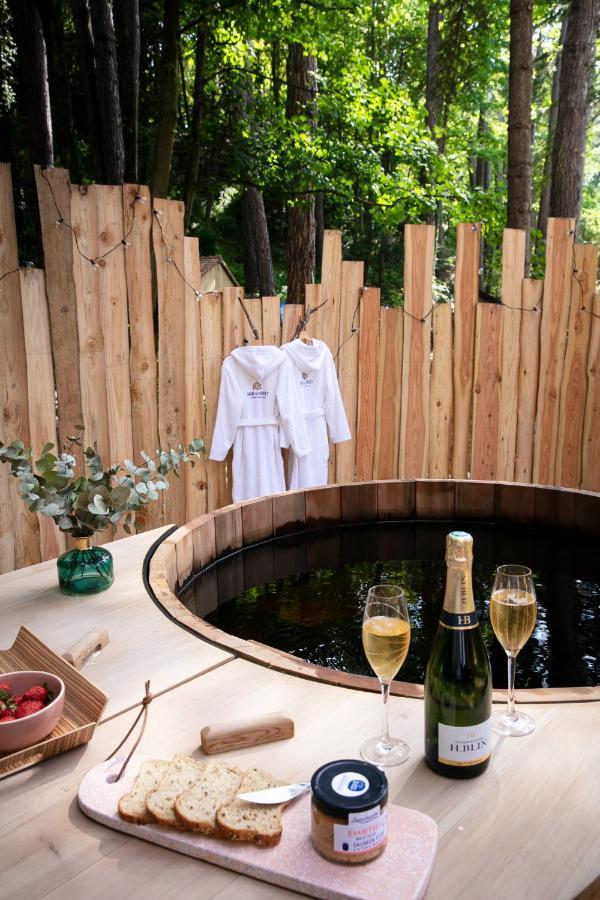 Bain De Foret - Lodges Cosy & Spa Neufchatel-Hardelot Luaran gambar